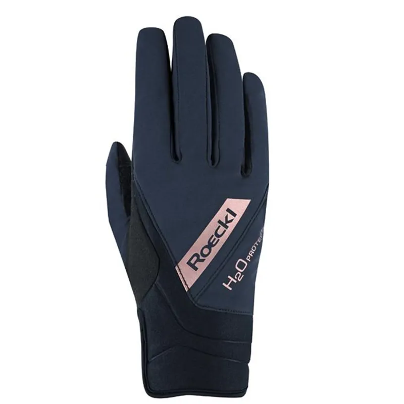 Roeckl Waregem H20 Gloves - Black/Copper